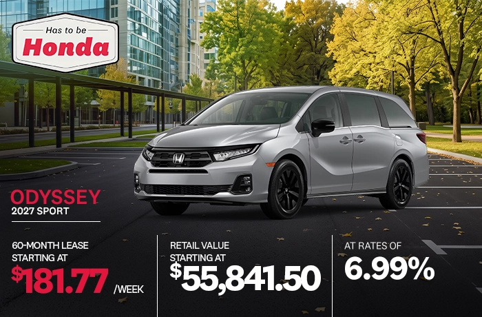 Bannière de Promotion Odyssey Sport 2027